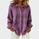 Mia | Cardigan de Malha às Riscas