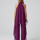 Laura - Conjunto Túnica Assimétrica com Decote Halter