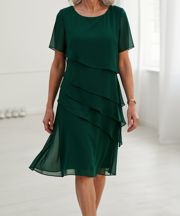 Juliette | Vestido elegante e fluido com rendas