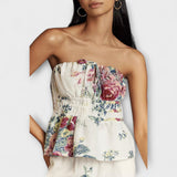Indigo - Conjunto de Padrões Florais de Verão