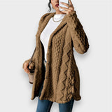 Charlotte | Cardigan de Pelúcia com Capuz