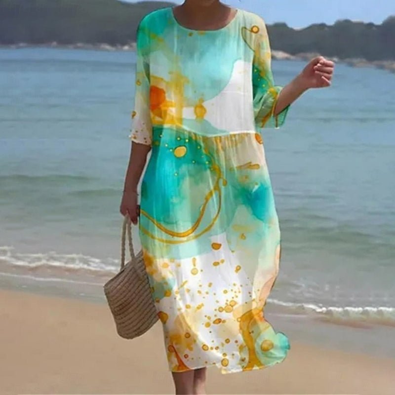 Vera | Vestido Flor do Pôr do Sol