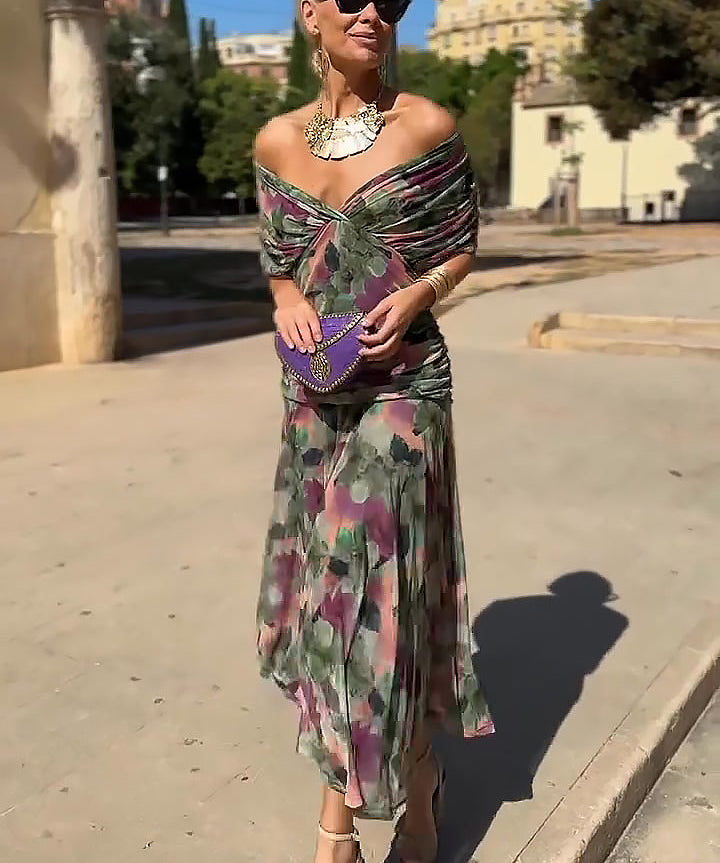 Hendrika | Vestido de Noite Cor-de-Coral