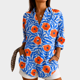 Camisa Declarativa Coastal Bloom