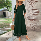 Serena | Vestido Midi Lisonjeiro com Efeito Alisador na Barriga