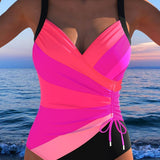 Éloria – Fato de banho elegante com estampado colorido