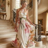 Joana - Vestido Maxi Floral Leve