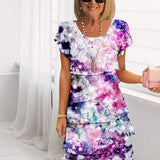 Ellie™ | Vestido em camadas com estampa floral