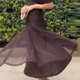 Louise | Vestido Maxi de Festa Elegante com Decote em V
