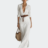 Marija - Vestido Maxi com Cinto