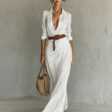 VICTORIA | Vestido longo casual