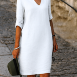 Rita™ | Vestido elegante com decote em V.