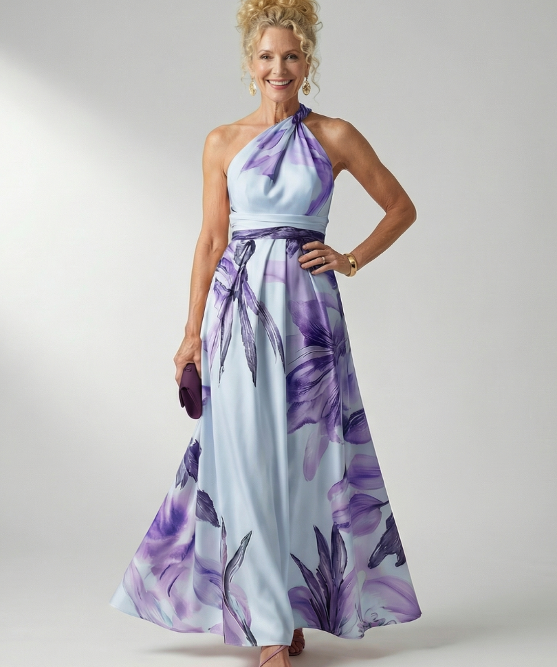 Joana - Vestido Maxi Floral Leve