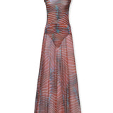 Giannina™ | Vestido longo elegante com estampado