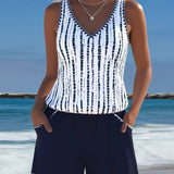 Lara | Conjunto Tankini Casual com Calções