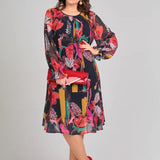 Florine – Vestido floral elegante