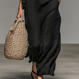 Margarida - Vestido Maxi Sem Mangas em Linho