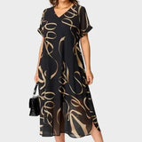 Lena - Vestido Elegante de Primavera/Verão