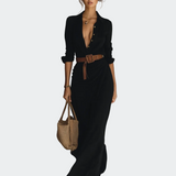 Marija - Vestido Maxi com Cinto
