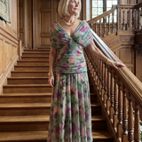 Bianca - Vestido Midi Descontraído com Ombros Descobertos