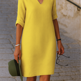 Rita™ | Vestido elegante com decote em V.