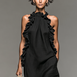 Margarida - Vestido Maxi Sem Mangas em Linho