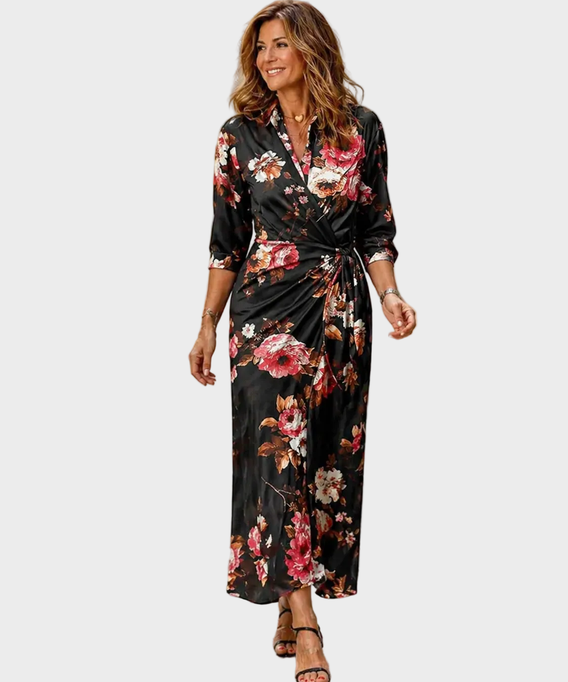 Lola - Maxi Print Vestido