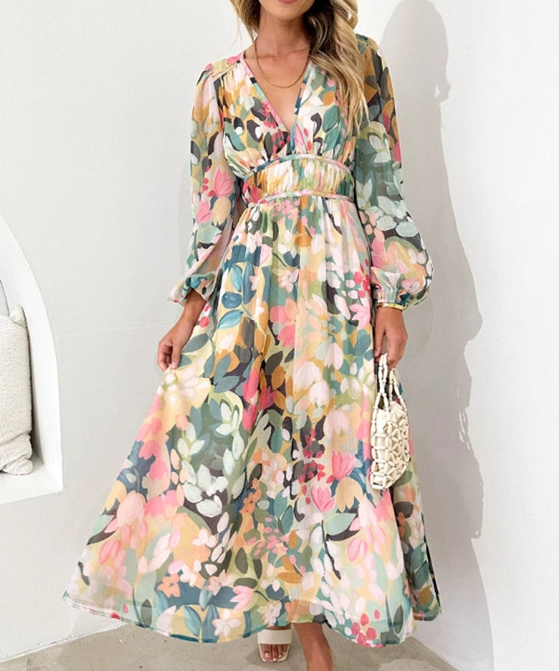 Celine | Vestido Feminino com Padrão Floral