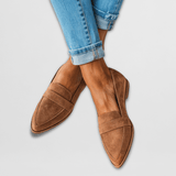 Helen | Pantufas Ortopédicas de Camurça Macia