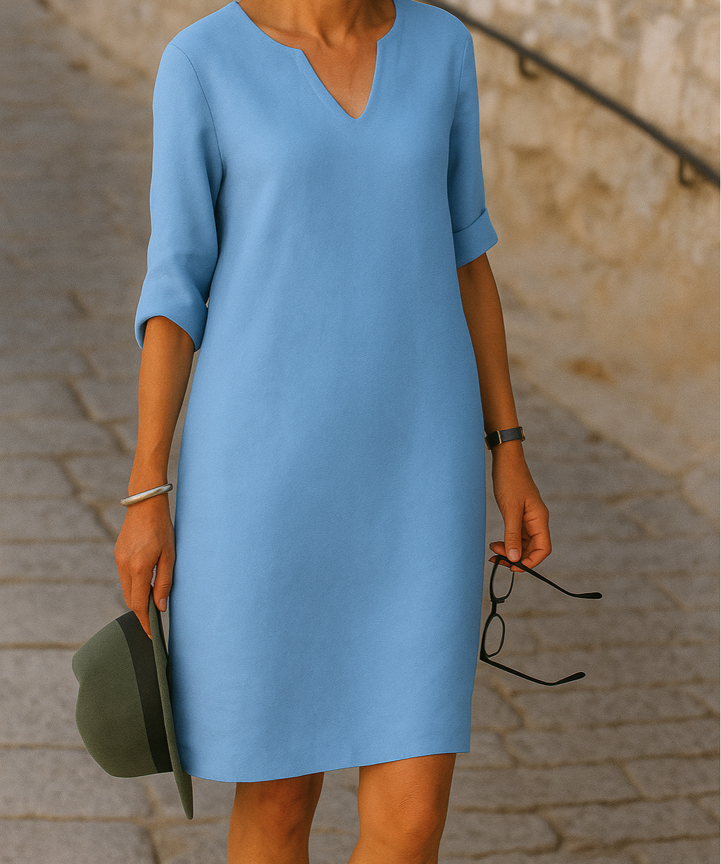 Rita™ | Vestido elegante com decote em V.