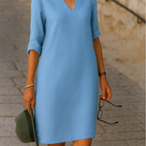 Rita™ | Vestido elegante com decote em V.