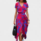 Beatriz | Vestido Elegante Estampado Verão