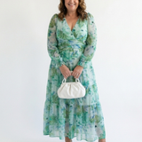 Althea | Vestido Maxi Floral de Manga Longa