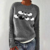 Amanda | Sweater Vintage Islandês de Tricô