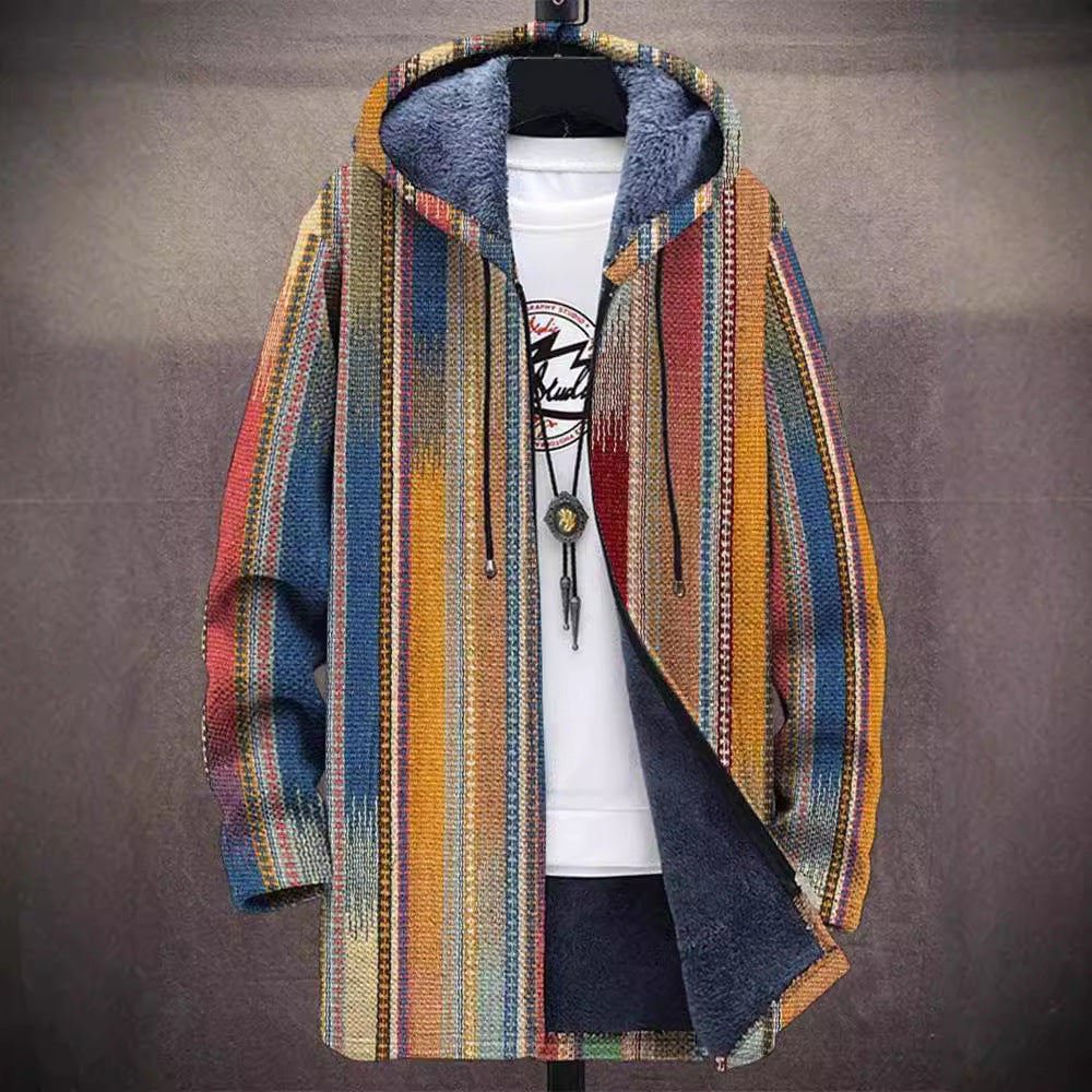Noemi - Cardigan Luxuoso Inspirado na Arte
