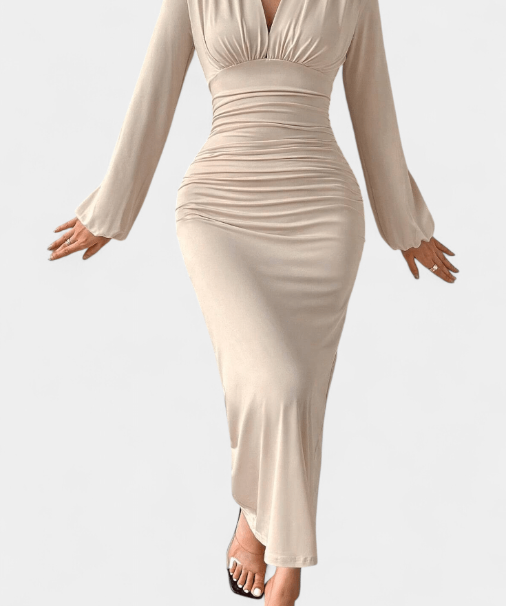 Augusta | Vestido de decote em V