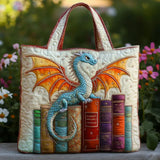 Bolsa Acolchada - Dragão Esmeralda Guardião dos Livros