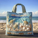 Bolso Artesanal Acolchado - Tartarugas Marinhas