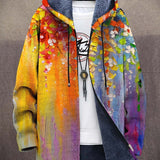 Pola - Cardigan de Luxo Inspirado na Arte