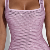 Elara | Vestido Maxi buddel check nog