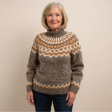 Carla | Pullover Vintage Islandês