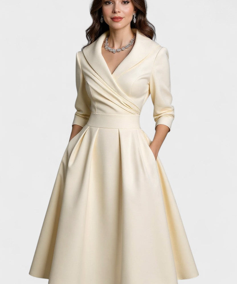 Ceryn | Vestido Midi de Cetim