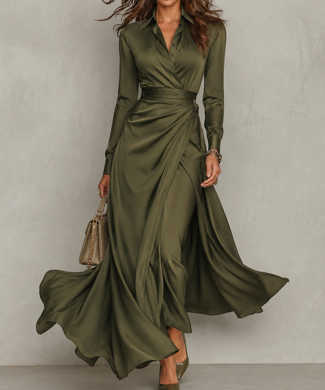 LEONTYNA | Maxikleid