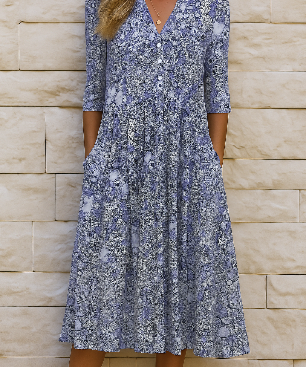 Harlow | Vestido Elegante com Decote em V