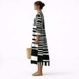 Lara™ | Vestido Estampado Gráfico