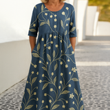 Aurora | Vestido Midi Relaxado