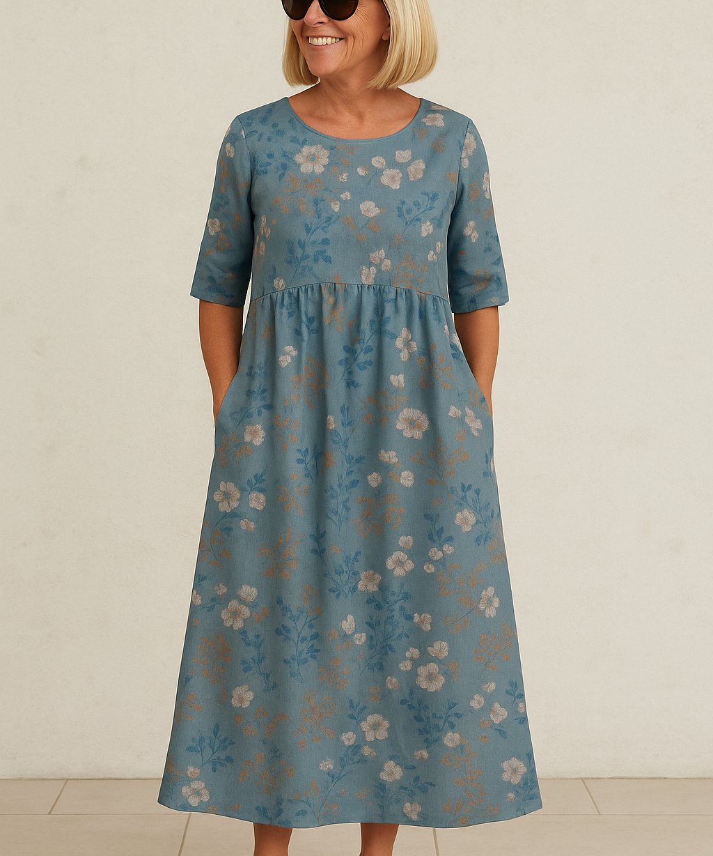 Aurora | Vestido Midi Relaxado