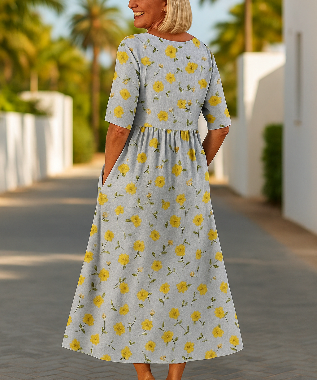 Aurora | Vestido Midi Relaxado