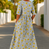 Aurora | Vestido Midi Relaxado