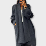 Euphemia - Cardigan de Malha Longo
